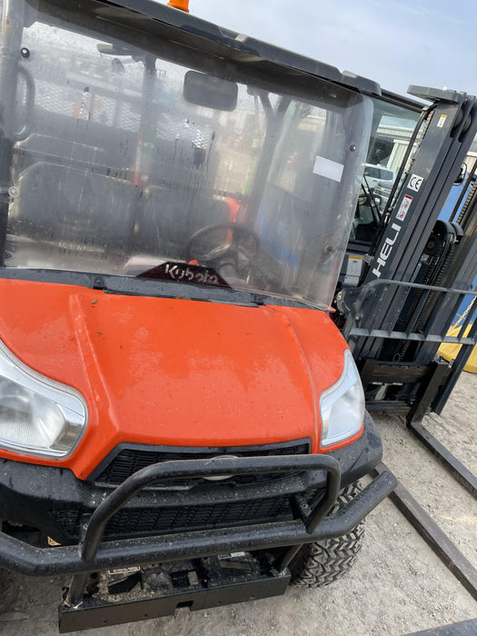 2021 Kubota RTV-X1140W-H Plastic Canopy, Windshield Acrylic Clear, LED Strobe Light, Wire Harness Kit, Back up Alarm