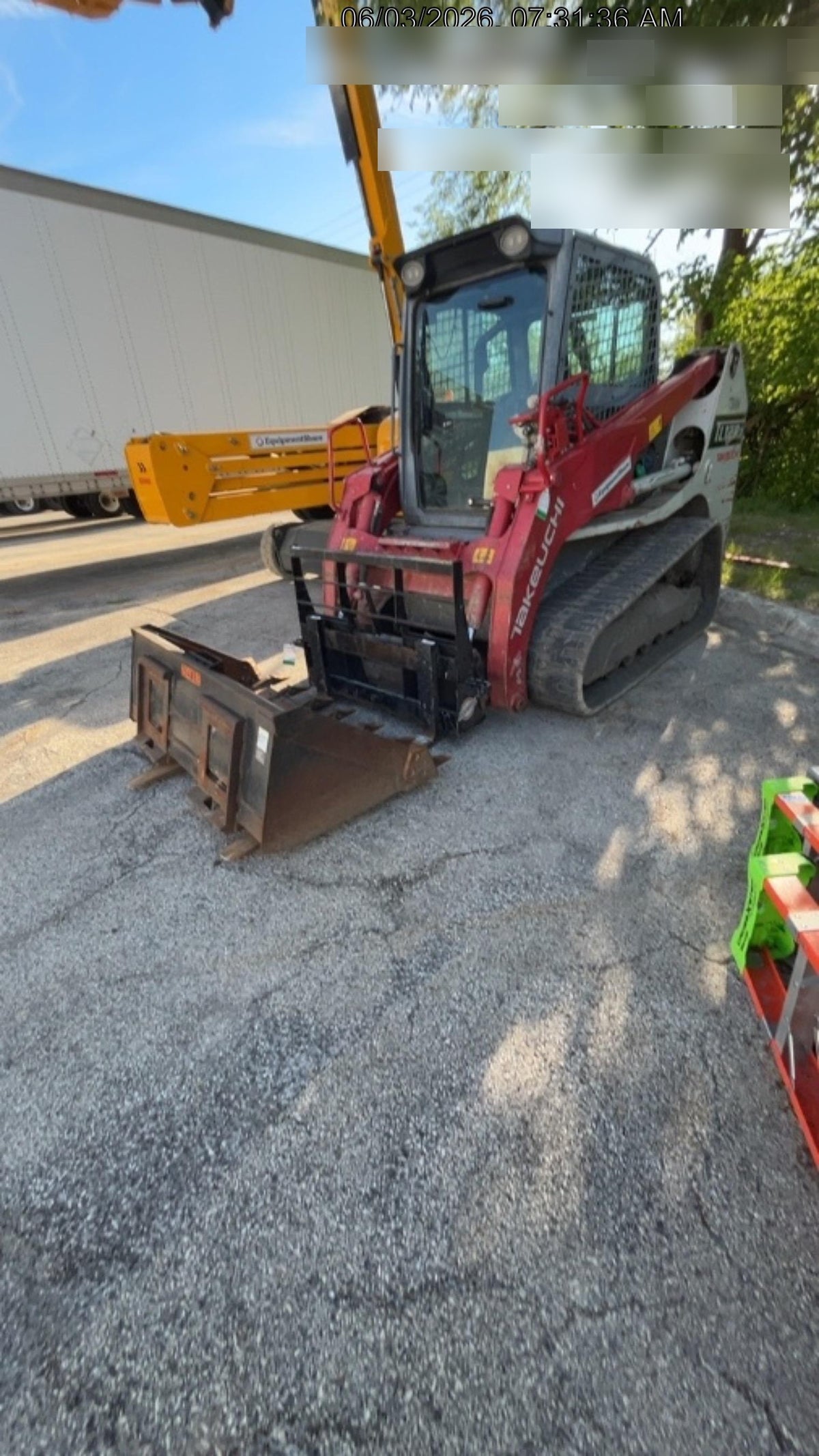 2020 Takeuchi TL12R2-CR Cab, Rubber Track