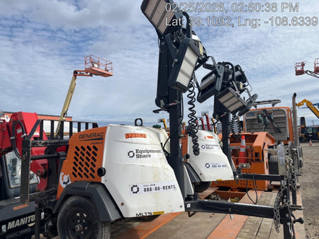 2023 Generac MLT2 Diesel, Flex Switch 120V Input, Powerzone Controller, (4) 320W LED Lights, 4kW Generator, 39.9 Gal Fuel Tank, 2" Ball, T3