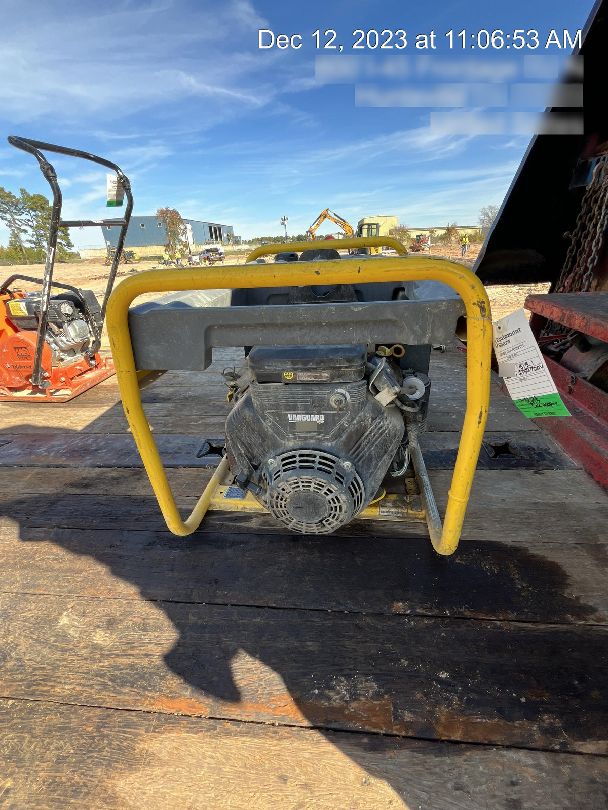 2018 WACKER NEUSON GPS9700V