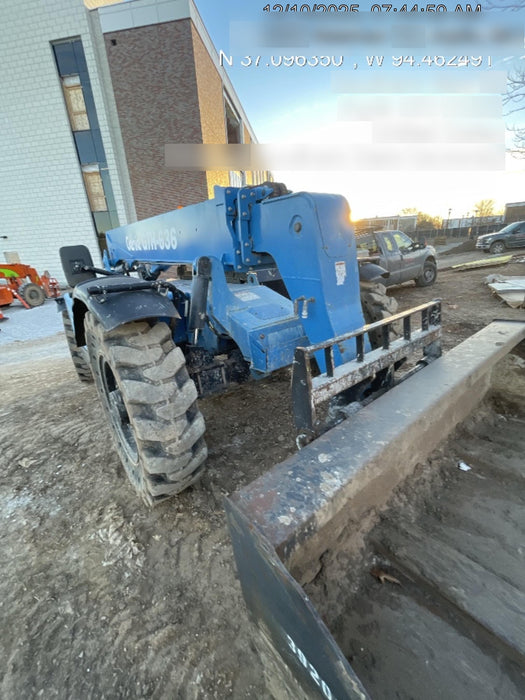 2018 Genie GTH-636 Genie GTH-636 w/Open ROPS, Work Lights, Solid Tires, RH Cab Mesh, Beacon, 48" Carriage and Forks