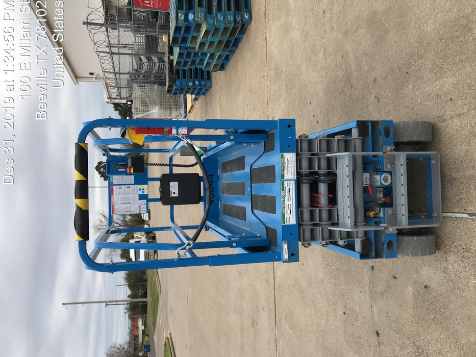 2019 Genie GS-1930 Fixed rails with chain Entry