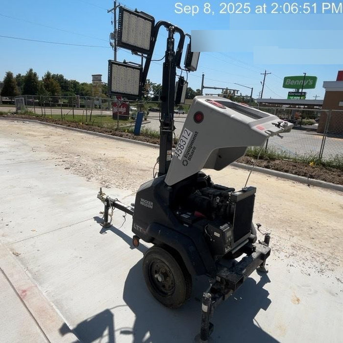 2024 Wacker Neuson LTT4 Diesel, Kohler KDW702, Deep Sea Controller, Auto Start, LED 320W, Bypass Outlet, T3