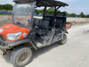 2021 Kubota RTV-X1140W-H Plastic Canopy, Windshield Acrylic Clear, LED Strobe Light, Wire Harness Kit, Back up Alarm