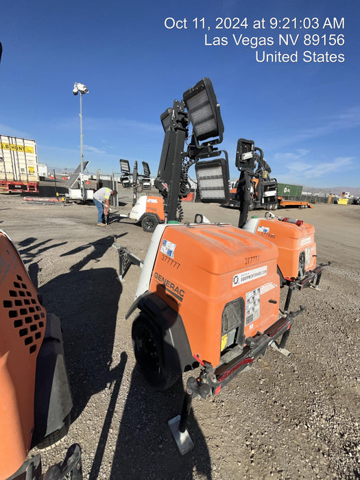 2023 Generac MLT2 Diesel, Flex Switch 120V Input, Powerzone Controller, 
(4) 320W LED Lights, 4kW Generator, 39.9 Gal Fuel Tank, 2" Ball, T3