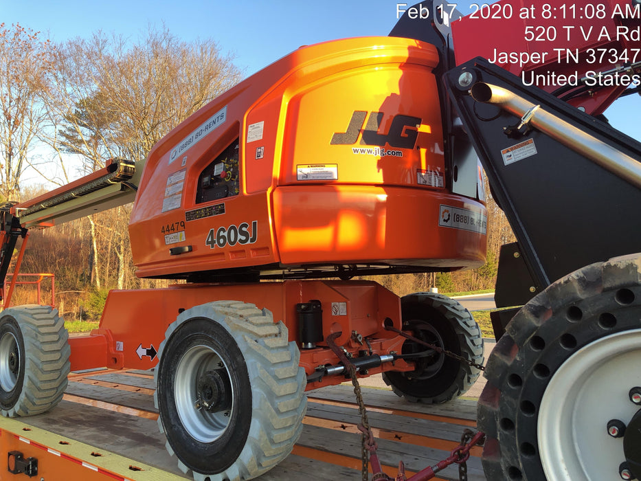 2019 JLG 460SJ Deutz Diesel Engine, FF Non Marking Tires, Rotating Beacon, Welder-Ready Package