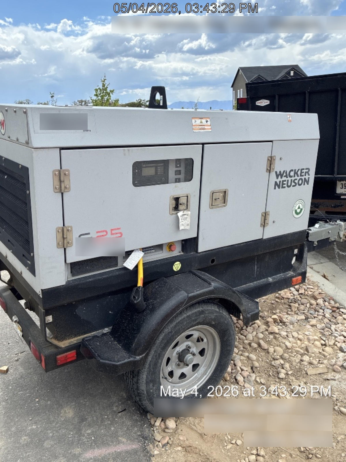 2020 WACKER NEUSON G25