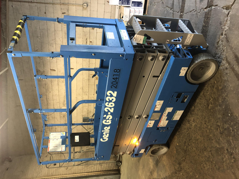 2018 Genie GS-2632 Genie GS-2632 w/Fixed Rail, Chain Entry
