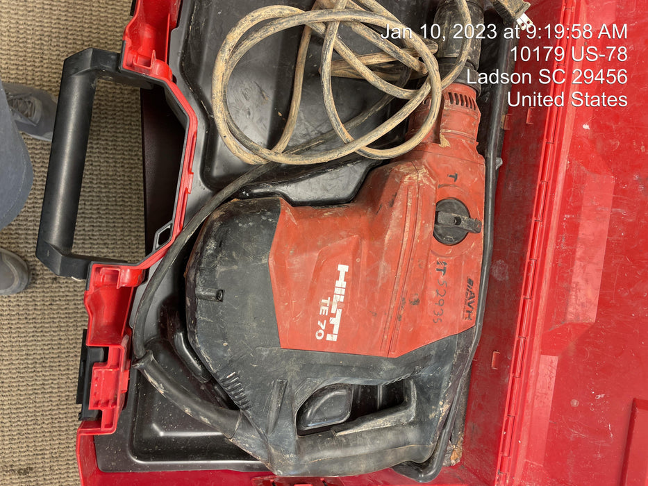 2019 HILTI TE 70-AVR