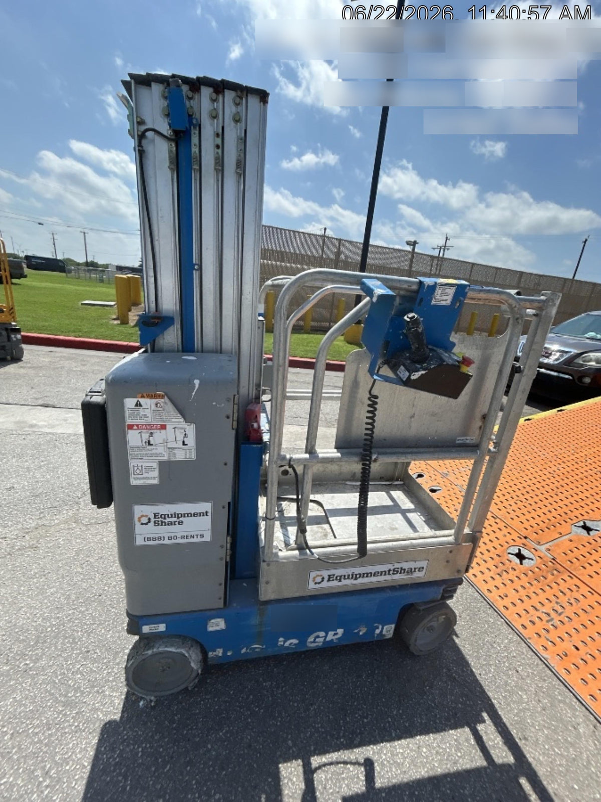 2019 GENIE GR-20