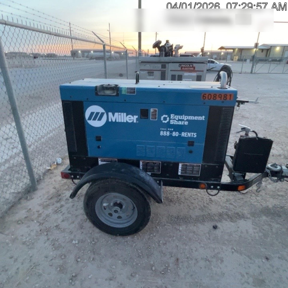 2025 MILLER ELECTRIC BIG BLUE 400
