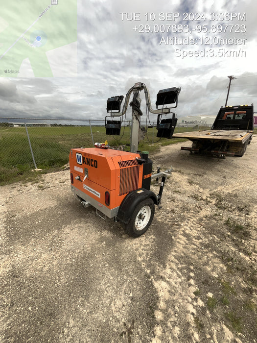 2024 Wanco WLTT-4MM4K Diesel, Deep Sea Controller, Shore Power Plug, Auto Start, (4) 350W LED Floodlights, 4kW Generator, 60 Gal Fuel Tank, 2" Ball, T3