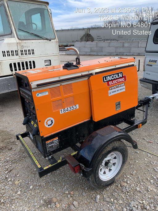 2021 Lincoln Electric Vantage 322 VANTAGE 322 READY-PAK 3