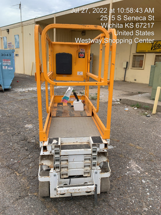 Custom Equipment HB-1430 Hy-Brid Scissor Lift
Platform capacity up to 670 lbs
Working height up to 20 ft
Weighs under 1,700 lbs
Non-marking wheels