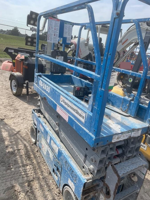 2019 Genie GS-1930 Fixed Rails with Chain Entry