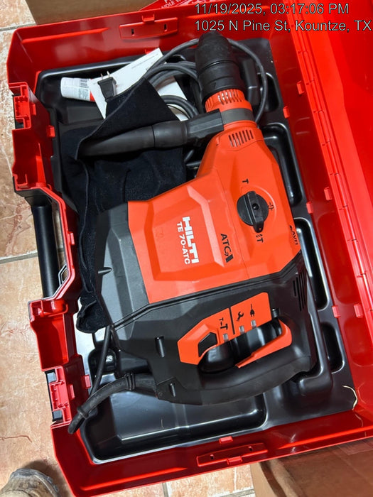 2025 HILTI TE 70-ATC/AVR