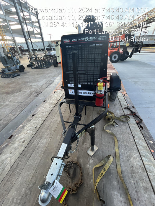 2022 Lincoln Electric Vantage 549X VANTAGE 549X READY-PAK 3