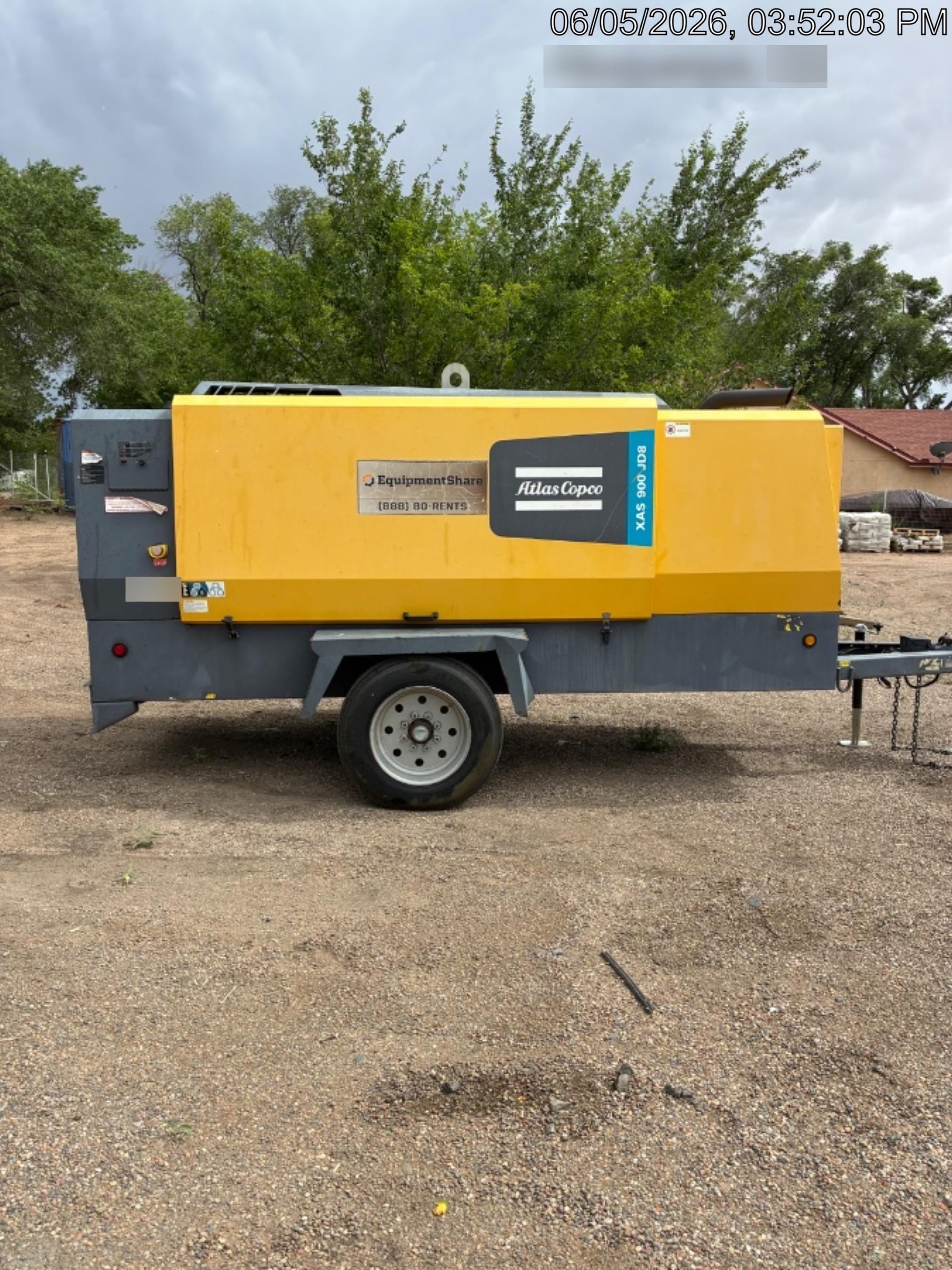 2020 ATLAS COPCO XAS 900