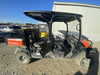 2022 Kubota RTV-X1140W-H Plastic Canopy, Windshield Acrylic Clear, LED Strobe Light, Wire Harness Kit, Back up Alarm