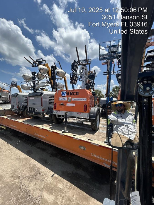 2023 Wanco WLTT-4MM4K Diesel, Deep Sea Controller, Shore Power Plug, Auto Start, (4) 350W LED Floodlights, 4kW Generator, 60 Gal Fuel Tank, 2" Ball, T3