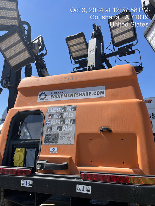 2023 Generac MLT2 Diesel, Flex Switch 120V Input, Powerzone Controller, 
(4) 320W LED Lights, 4kW Generator, 39.9 Gal Fuel Tank, 2" Ball, T3