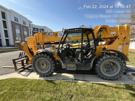 2020 JCB 512-56 Canopy, 74Hp, Solid Tires, Work Lights, Beacon, Aux Hydraulics, Back up Alarm, Lifting Eye, ES Decals