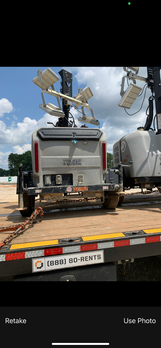 2019 Wacker Neuson LTV6K-LED Standard LED Towable Light Tower w/None