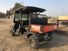 2019 Kubota RTV-X1140W-H 4wd Utility Cart, LED Strobe, Windshield Tempered Glass, Plastic Canopy, Wire Harness Kit, Backup Alarm