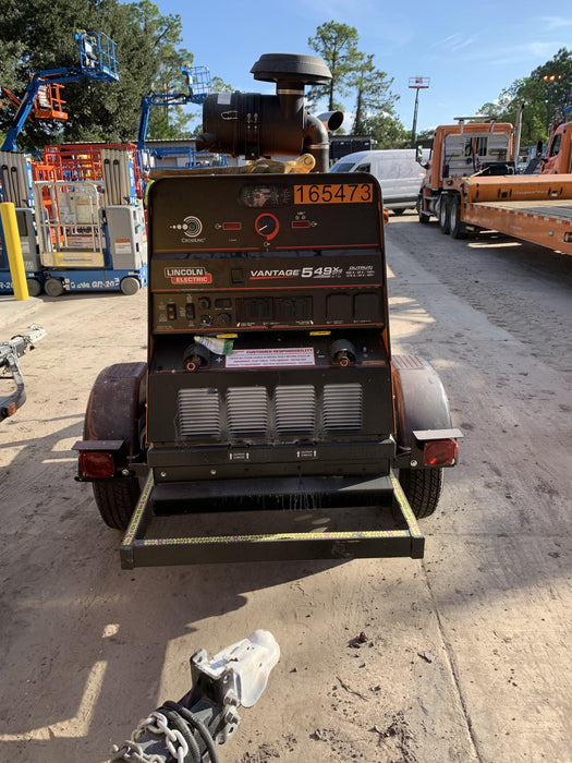 2021 Lincoln Electric Vantage 549X Ready Pak 3, ORANGE (includes trailer, cable rack, fender light kit)