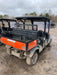 2021 Kubota RTV-X1140W-H Plastic Canopy, Windshield Acrylic Clear, LED Strobe Light, Wire Harness Kit, Back up Alarm