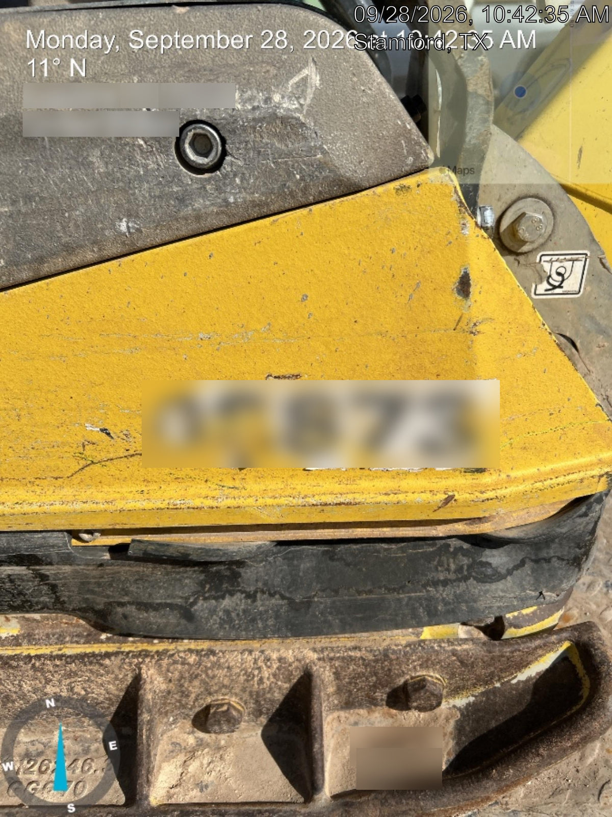 2020 Wacker Neuson DPU4545HEH Reversible Plate Compactor, Diesel