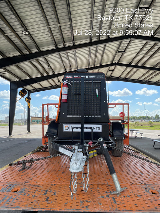 2021 Lincoln Electric Vantage 549X Ready Pak 3, ORANGE (includes trailer, cable rack, fender light kit)