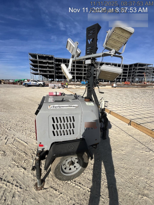 2019 Wacker Neuson LTV6K-LED Standard LED Towable Light Tower w/None