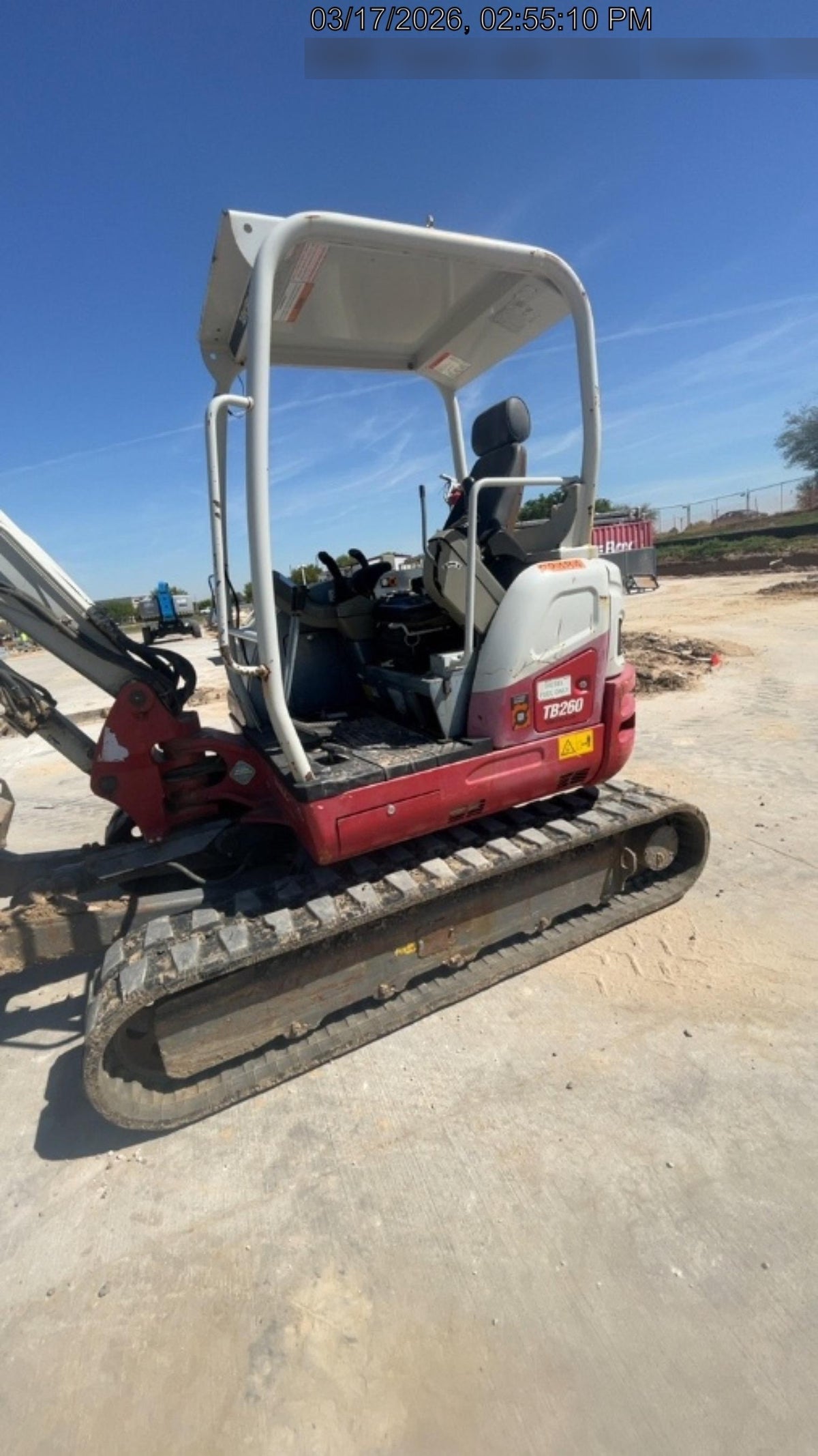 2019 TAKEUCHI TB260