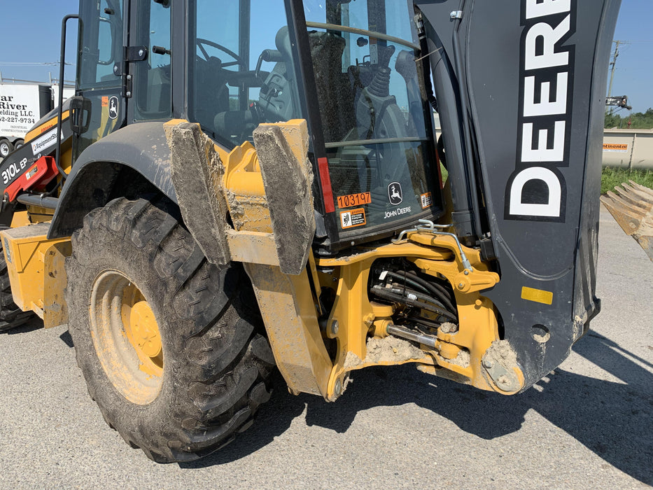 2020 John Deere 310LEP Cab/Heat/Air, 4WD, Standard Stick, Pilot Controls, 2 Way Hydraulics, TAG Manual QC