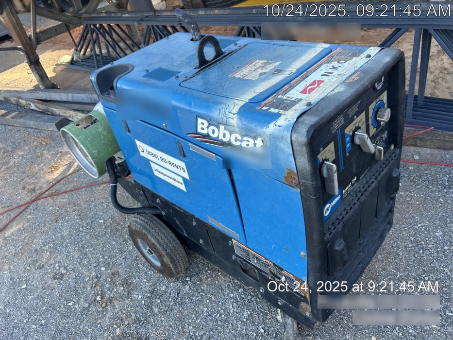 2020 Miller Electric BOBCAT 250 951600 PKG-250 amp Propane Welder, Standard w/Running Gear, Bracket, Hose w/None