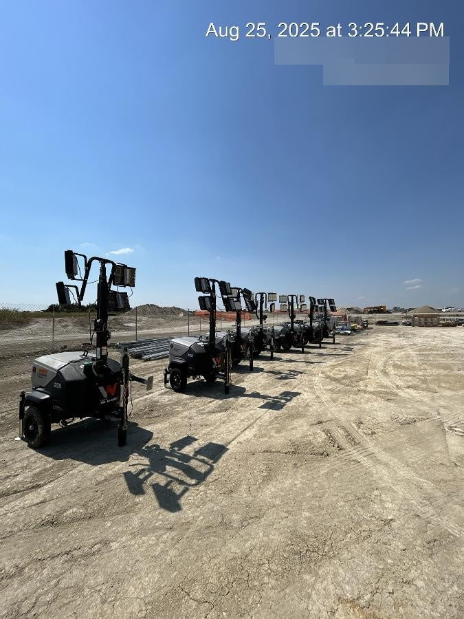 2024 Wacker Neuson LTT4 Diesel, Kohler KDW702, Deep Sea Controller, Auto Start, LED 320W, Bypass Outlet, T3