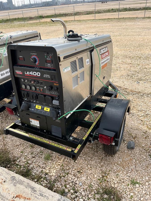 2024 Lincoln Electric LE400 Kubota V1505, Trlr, Cable Rack, Light Kit, ES Decals, T3