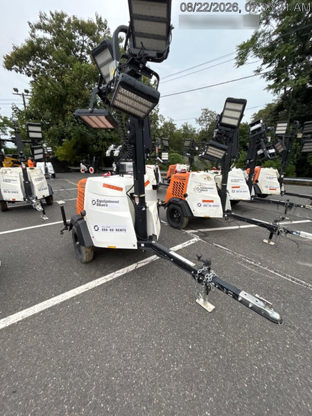 2023 Generac MLT2 Diesel, Flex Switch 120V Input, Powerzone Controller, 
(4) 320W LED Lights, 4kW Generator, 39.9 Gal Fuel Tank, 2" Ball, T3