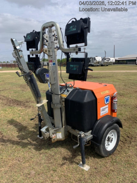 2024 Wanco WLTT-4MM4K Diesel, Deep Sea Controller, Shore Power Plug, Auto Start, (4) 350W LED Floodlights, 4kW Generator, 60 Gal Fuel Tank, 2" Ball, T3