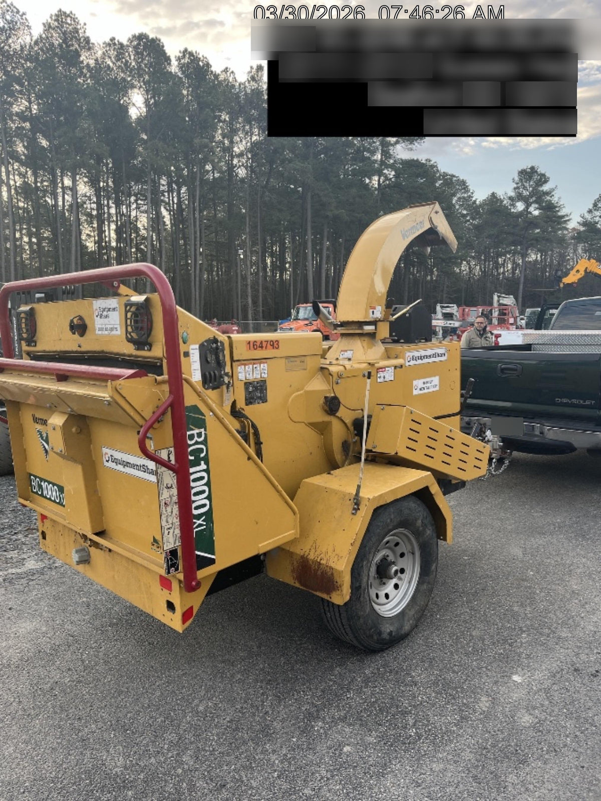 2021 VERMEER BC1000XL Diesel