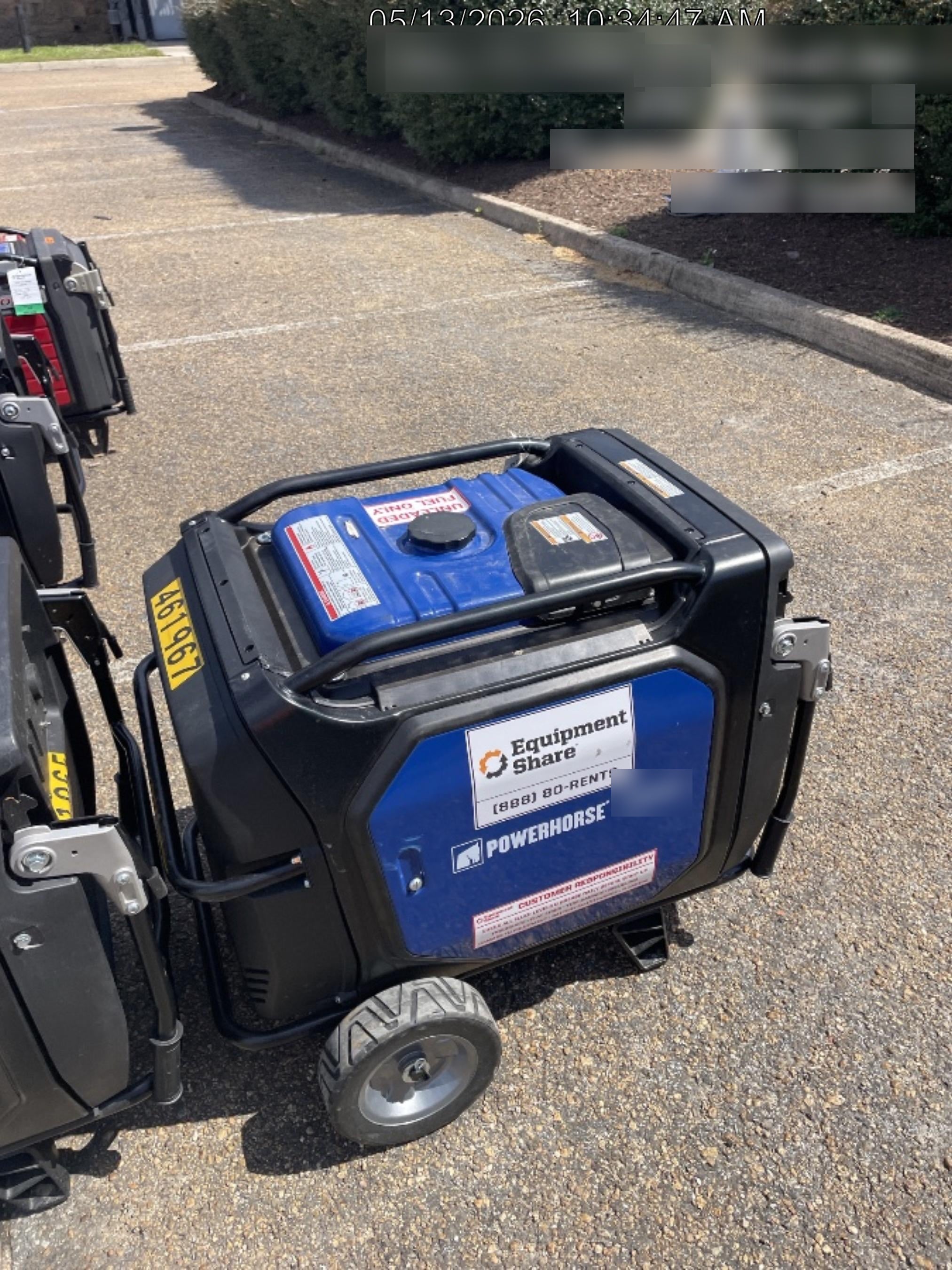 2024 Powerhouse POWERHOUSE7500I Powerhorse Inverter Generator, 7,500 Surge Watts, 6,500 Rated Watts, Electric Start, Gasoline, 6.6 Gal Capacity, Part # 74006