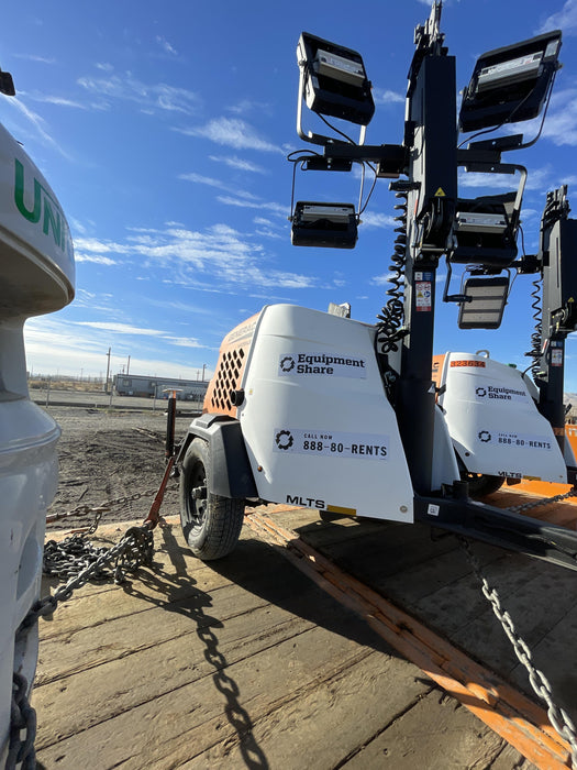 2023 Generac MLT2 Diesel, Flex Switch 120V Input, Powerzone Controller, (4) 320W LED Lights, 4kW Generator, 39.9 Gal Fuel Tank, 2" Ball, T3