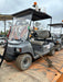 2022 Club Car CA100E Canopy, Fold down Windshield, Beacon, Back up Alarm, All-Trail Trials, HD 8 V Batteries, Trailer Hitch and Ball