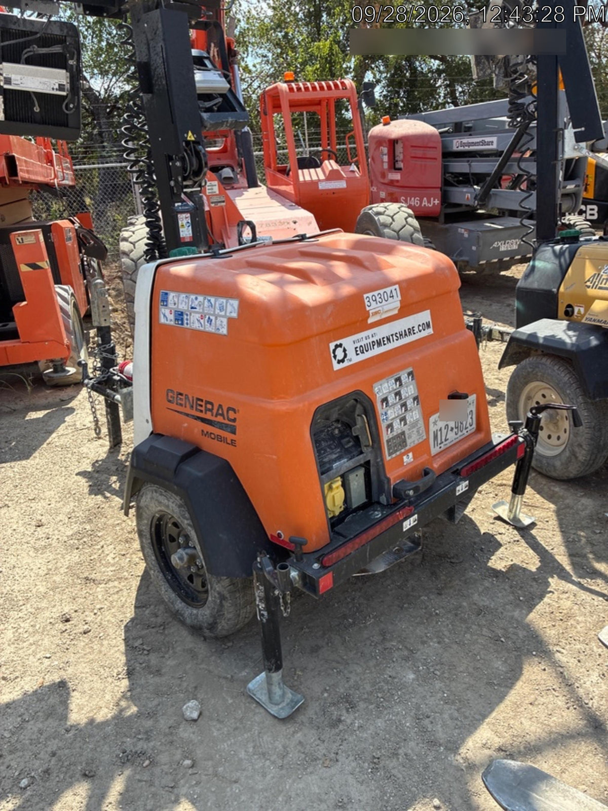 2024 Generac MLT2 Diesel, Flex Switch 120V Input, Powerzone Controller, 
(4) 320W LED Lights, 4kW Generator, 39.9 Gal Fuel Tank, 2" Ball, T3