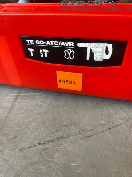 2025 HILTI TE 60-ATC/AVR
