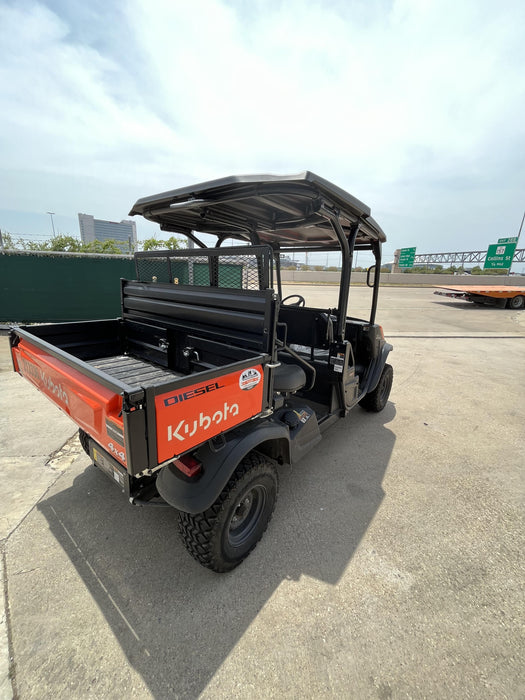2022 Kubota RTV-X1140W-H Plastic Canopy, Windshield Acrylic Clear, LED Strobe Light, Wire Harness Kit, Back up Alarm