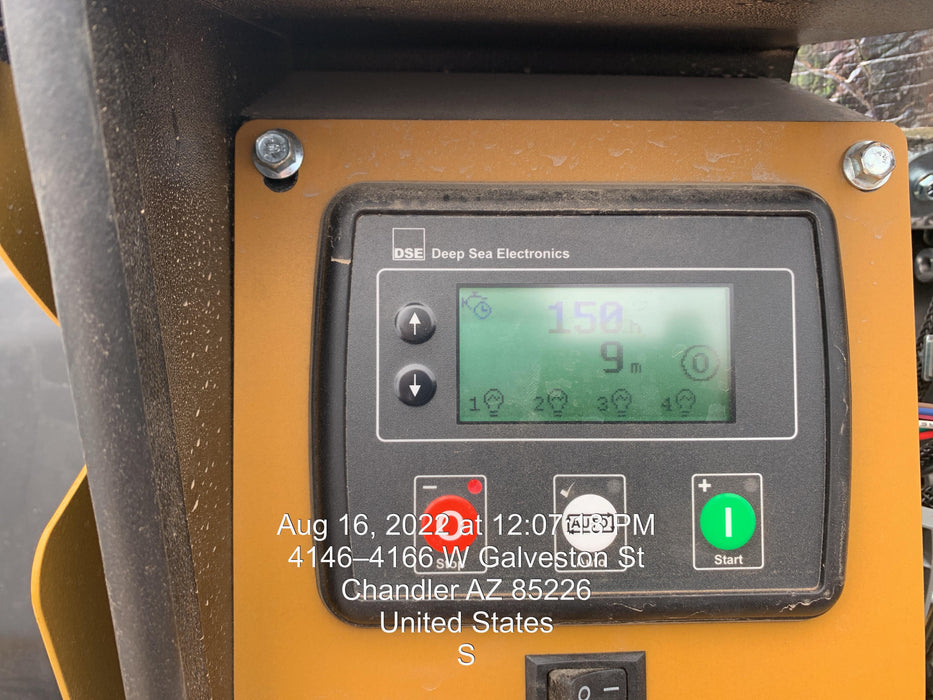 2022 Allmand NLV3GR (4) LED Light Fixture 350W, 23' Vertical Mast, 3kW Prime, Towable, Deep Sea L401, Leveling Jacks, Yanmar T4F 5.8hp