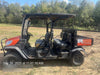 2020 Kubota RTV-X1140W-H Canopy, 4-Seater, Diesel, Windshield Acrylic Clear, Strobe Light, Backup Alarm
