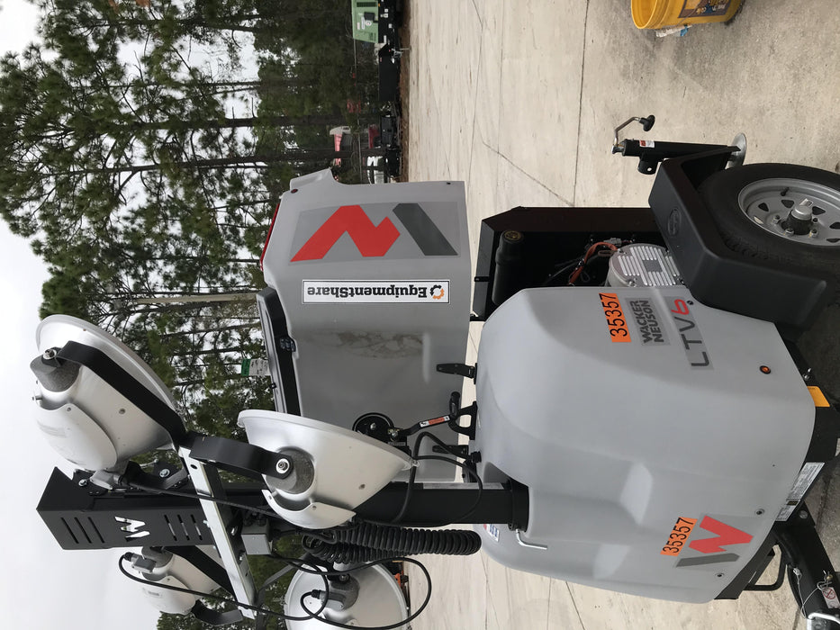2019 Wacker Neuson LTV6L-MH Wacker Neuson LTV6L Mobile Light Tower w/Fuel Level Sensor Installed